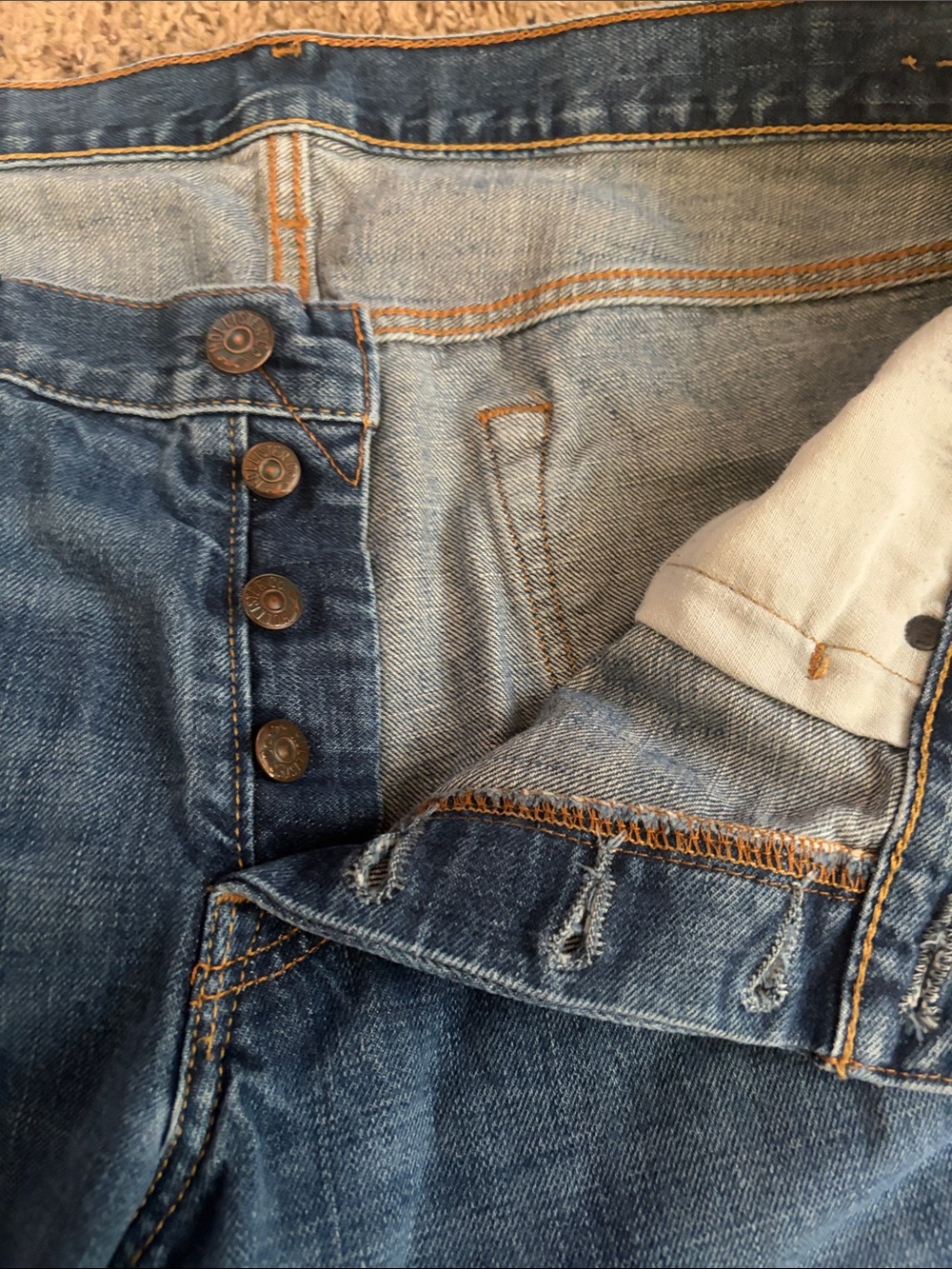 Hollister Men's Vintage Straight 36x32 Jeans - Picture 3 of 5